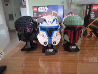 Pack 3 Cascos Star Wars LEGO