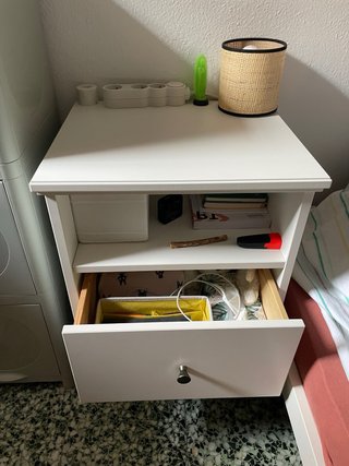 Mesita de noche IDANAS IKEA