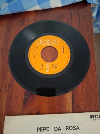 Vinilo Pepe da Rosa a J.R. 45rpm Flamenco
