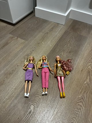 Lote 3 Muñecas Barbie