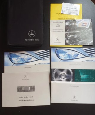 CARPETA DOCUMENTOS MERCEDES CLASE A W168