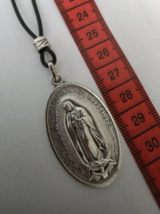 Collana Madonna di Guadalupe Argento