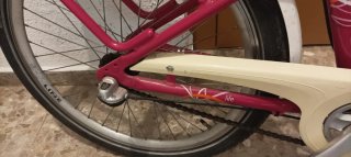 Bicicleta infantil Puki rosa