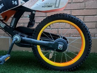 Bicicleta infantil Volare Motobike 16