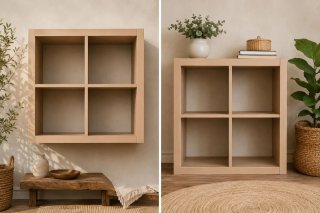Estanterías modular Ikea 4 cubos.2 unidades.