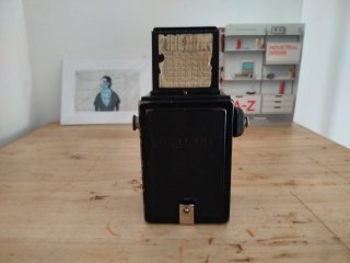 Voigtländer Brillant Fotocamera Biottica TLR Nero