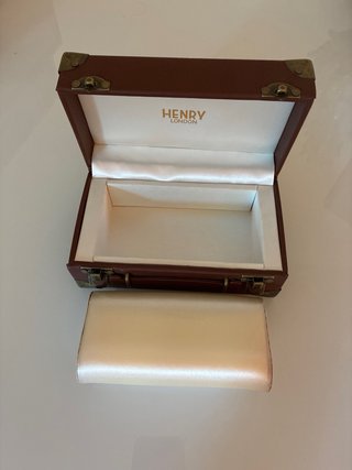 Cofanetto portaorologi Henry London stile valigia