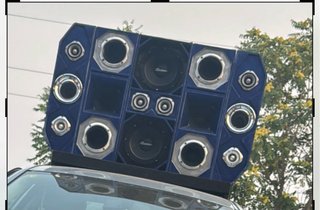 Cajones de madera para proyecto de sonido 12v