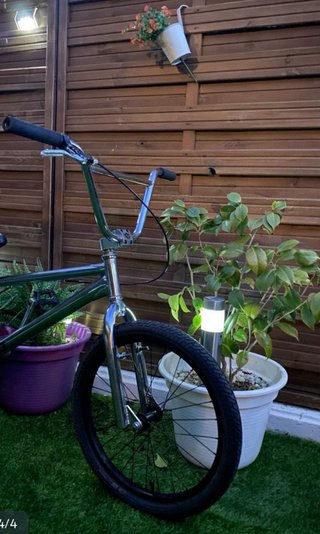 Bici BMX Cromada
