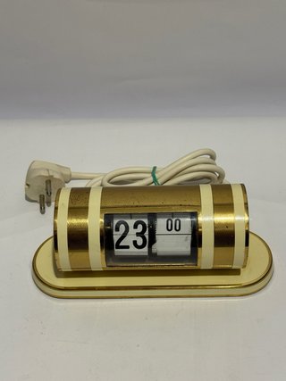 Orologio Flip Clock Space Age Anni '70
