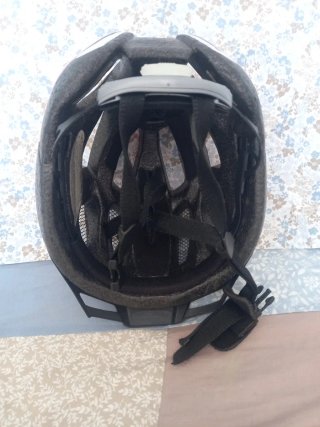 Casco bici infantil rosa flores