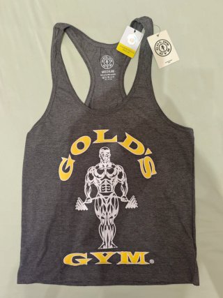 Camiseta Tirantes Gold's Gym Gris