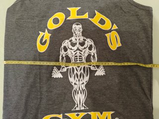 Camiseta Tirantes Gold's Gym Gris
