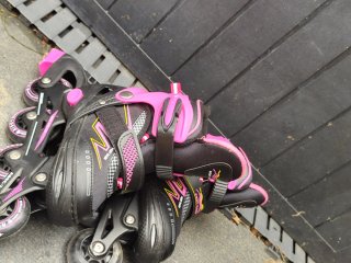 Protecciones Patines Niña (Rodillas y Codos)