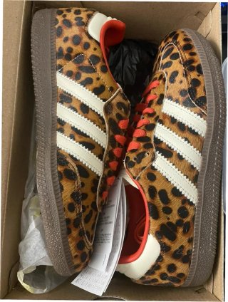 Zapatilla Adidas Samba Leopardo Talla 43