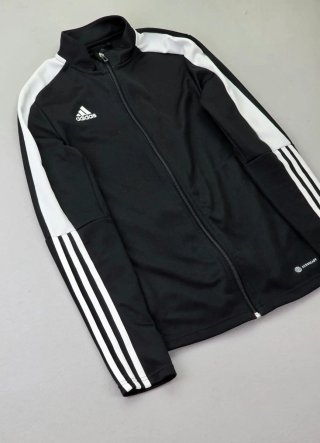 Chaqueta Deportiva Adidas Negra/Blanca Talla XS