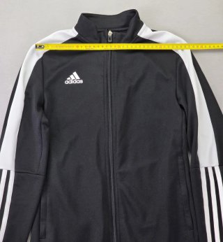 Chaqueta Deportiva Adidas Negra/Blanca Talla XS