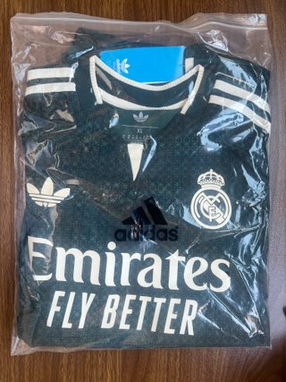 Camiseta Real Madrid Adidas Verde Jugador XL