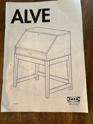 Escritorio Secreter IKEA Alve