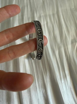 Pulseira Vintage Gucci Alpaca