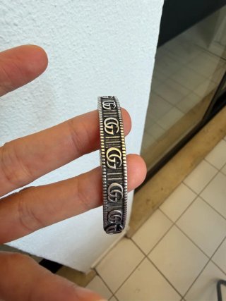 Pulseira Vintage Gucci Alpaca