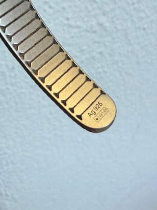 Pulseira Vintage Gucci Alpaca