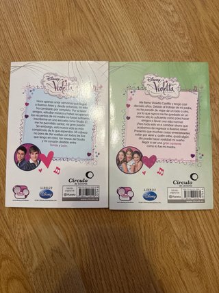 Libros de la serie Violetta