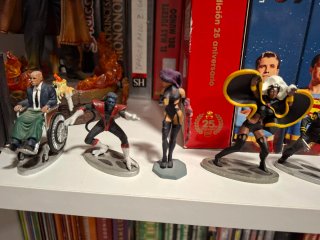 Figuritas Marvel de Plomo