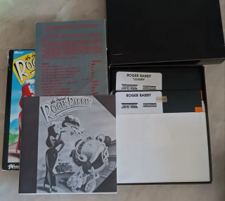 Videojuego Roger Rabbit PC 5 1/4 IBM