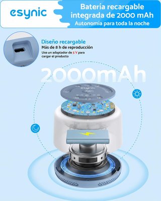 Máquina de sonido con luz y 20 ambientes