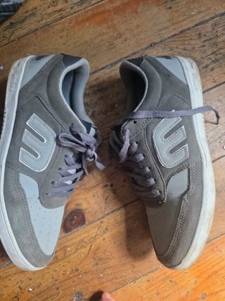 Zapatillas Etnies Hombre Grises y Blancas