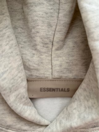 Felpa Essentials Grigia