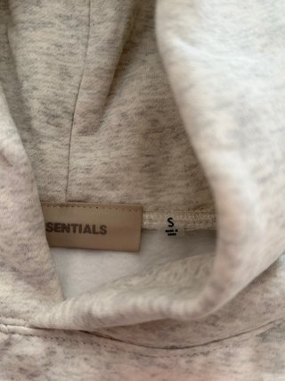 Felpa Essentials Grigia