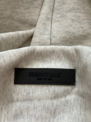 Felpa Essentials Grigia