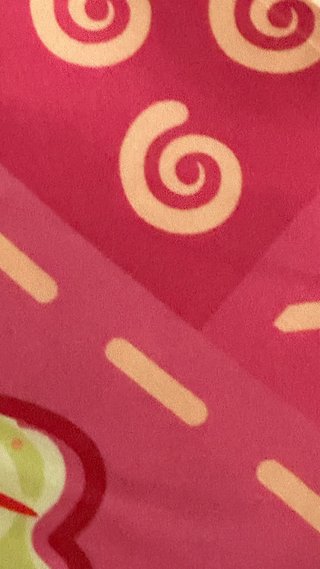 Lenço Rosa com Estampa de Conchas