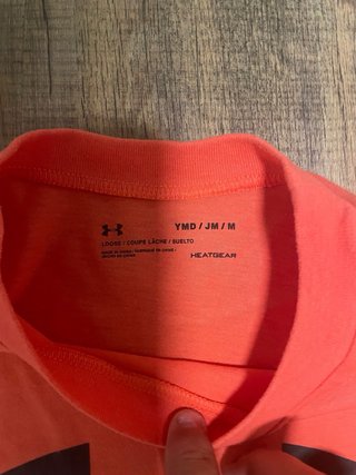 Camiseta Under Armour Naranja