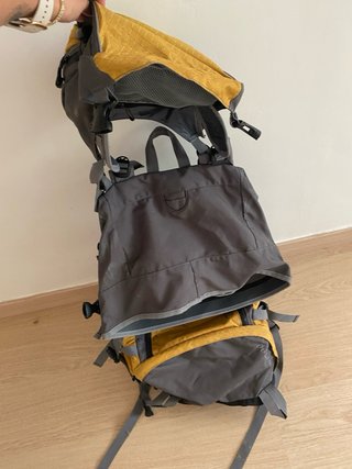 Maletín de viaje Totto gris y amarillo