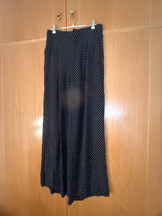 Pantalones Zara Lunares Negros y Blancos
