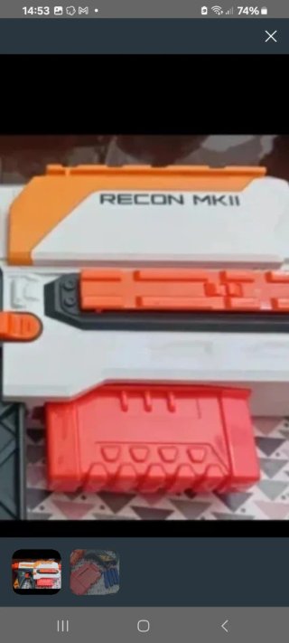 Pistola de Juguete Nerf Recon MkII