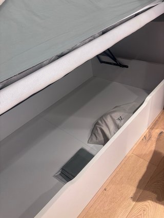 Canapé abatible 105cm con arcón y cabecero