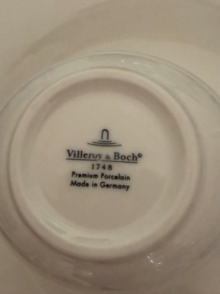 Villeroy & Boch tazze caffè, tazze alte 2 piatti