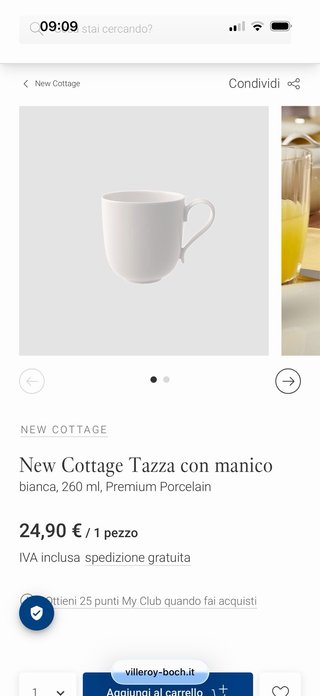 Villeroy & Boch tazze caffè, tazze alte 2 piatti