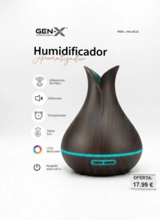 Humidificador GEN-X Aromarizador HA-6515