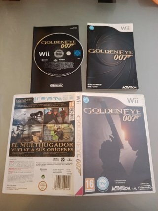 Goldeneye 007 Wii - Juego y Manual