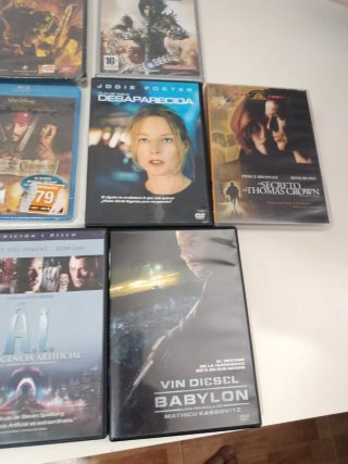 Lote Películas y Videojuegos DVD/Blu-ray
