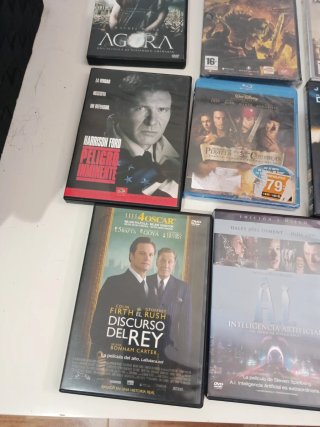 Lote Películas y Videojuegos DVD/Blu-ray