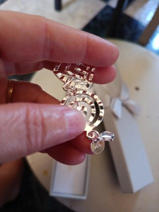 Pulsera Plata 925 Diseños Geométricos no caja