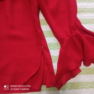 Blusa flamenca roja