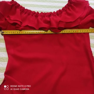 Blusa flamenca roja
