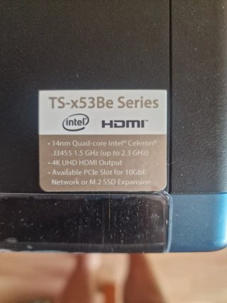 QNAP TS-253Be NAS 2 Bahías, (Intel / HDMI 4K)